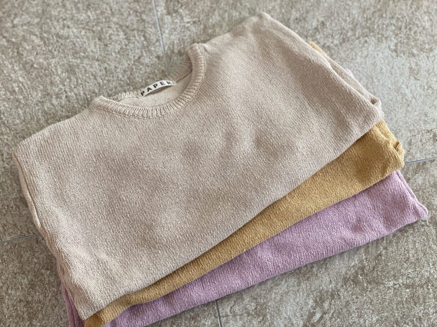 PAPER STUDIOS - Korean Children Fashion - #Kfashion4kids - Spring Knit Pullover