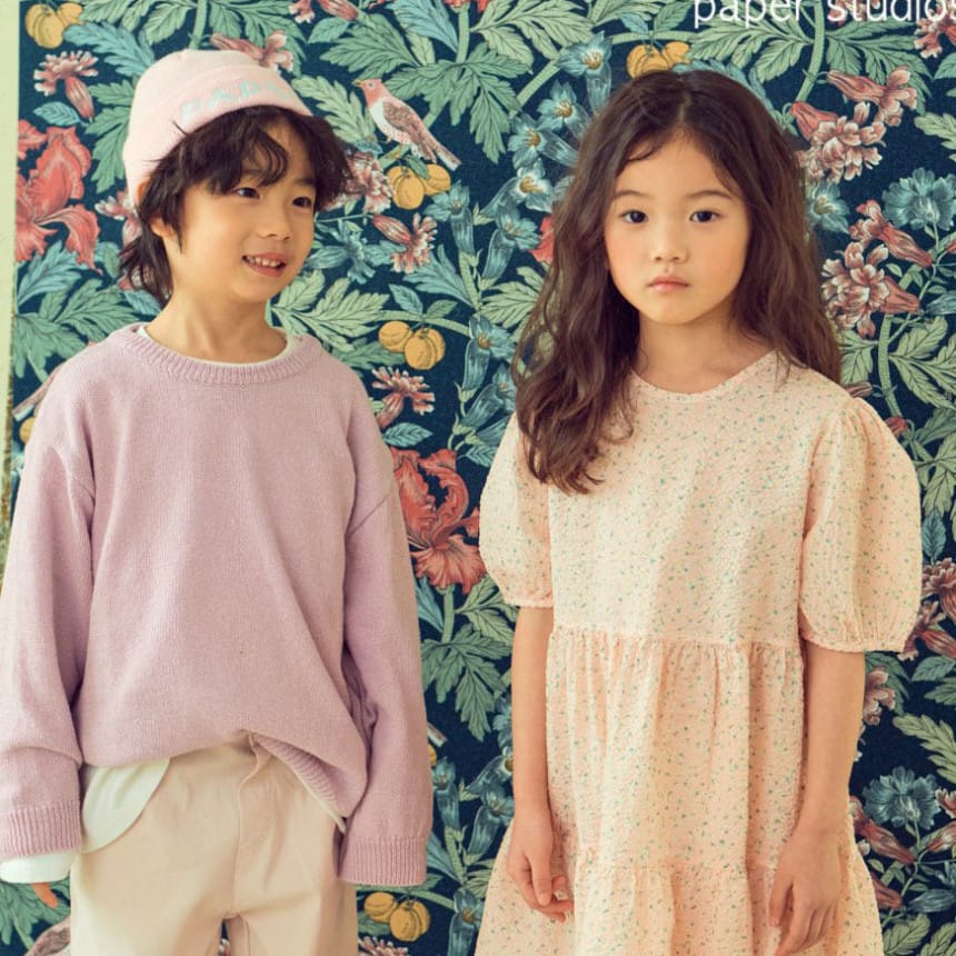 PAPER STUDIOS - Korean Children Fashion - #Kfashion4kids - Spring Knit Pullover - 4