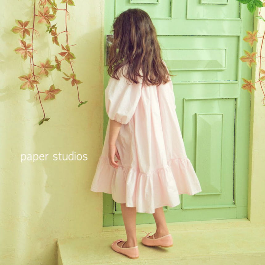 PAPER STUDIOS - Korean Children Fashion - #Kfashion4kids - Balloon One-piece - 4