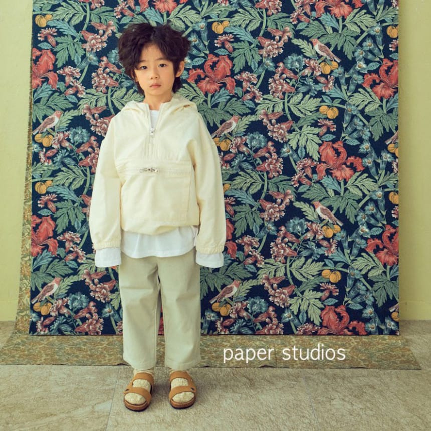 PAPER STUDIOS - Korean Children Fashion - #Kfashion4kids - Acnea Zip-up Top