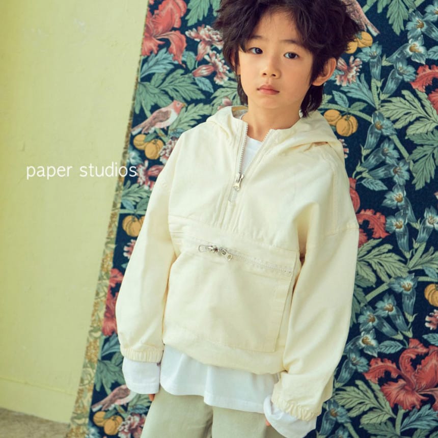 PAPER STUDIOS - Korean Children Fashion - #Kfashion4kids - Acnea Zip-up Top - 3