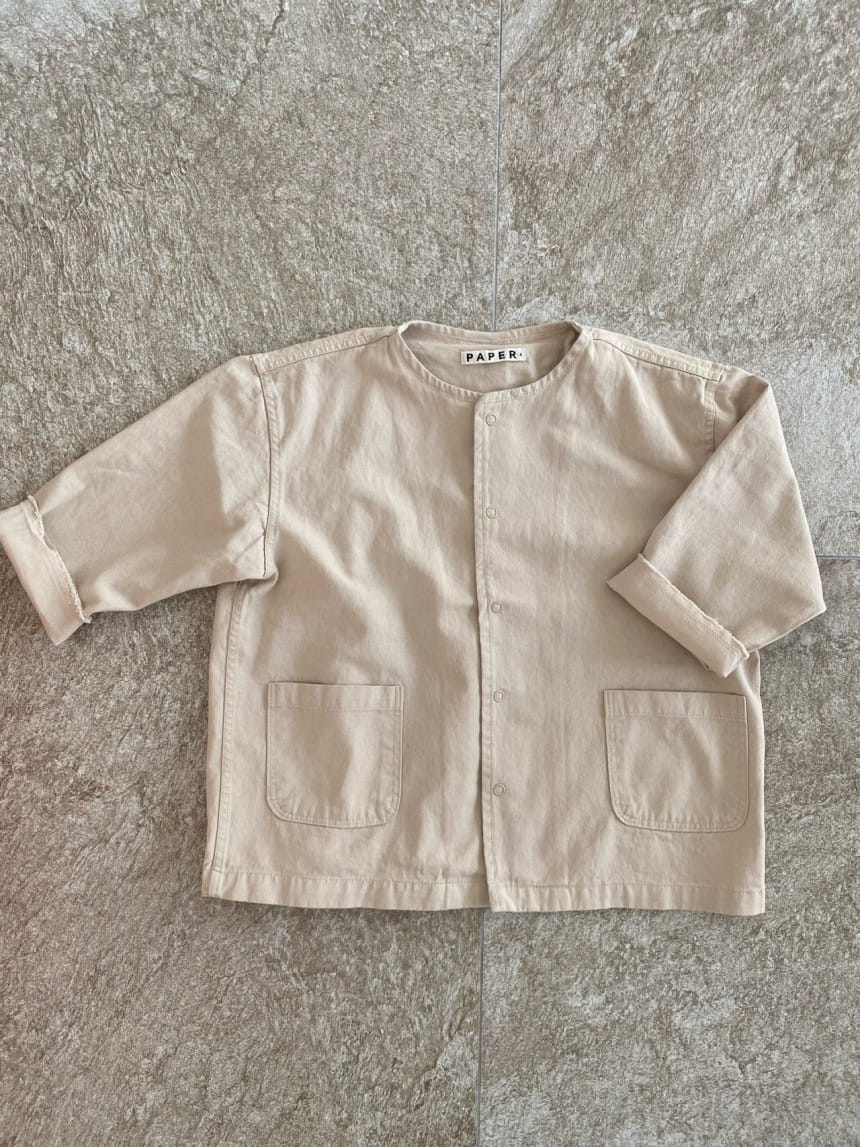 PAPER STUDIOS - Korean Children Fashion - #Kfashion4kids - Stand Jacket - 3