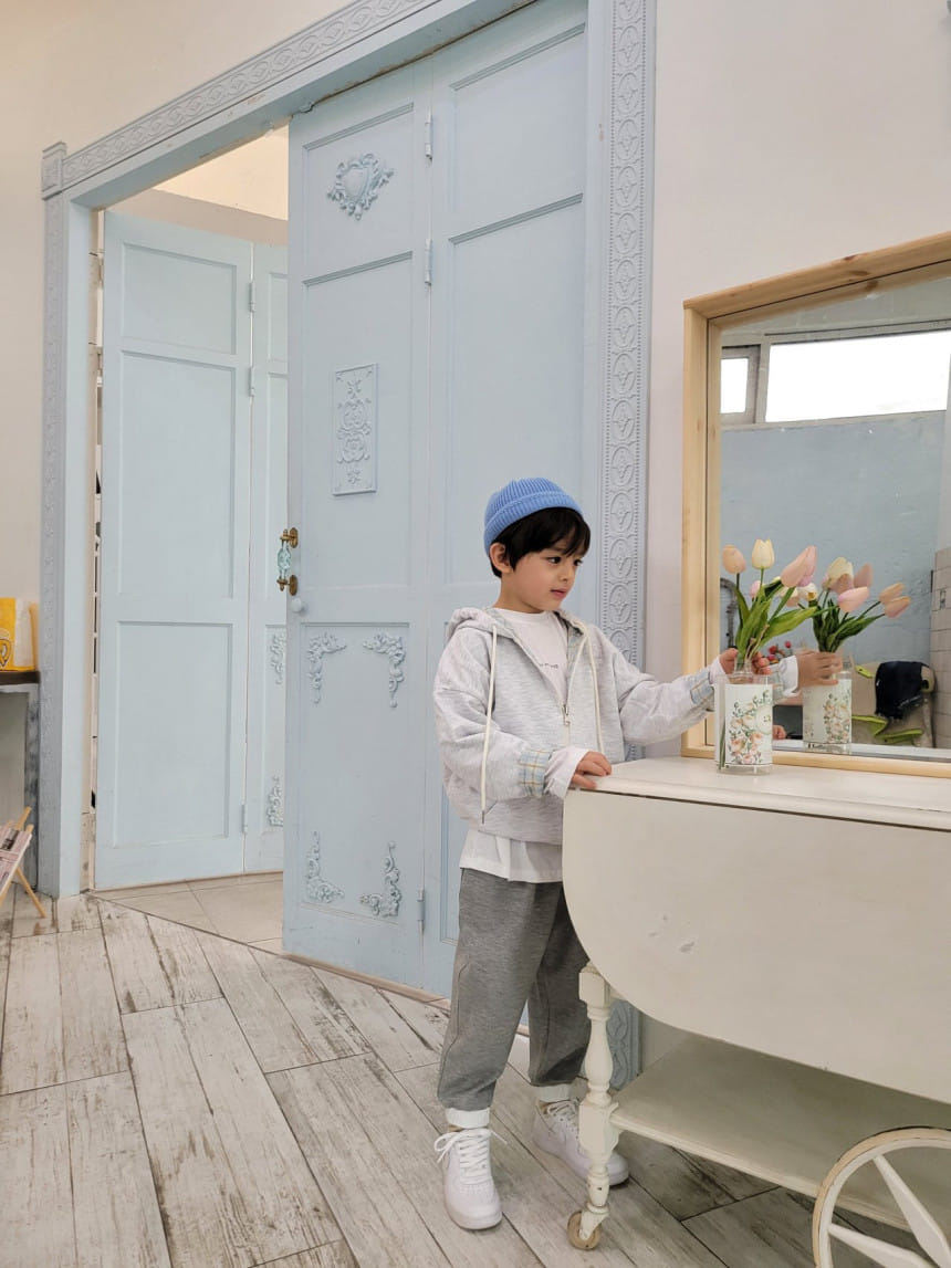 PAPER STUDIOS - Korean Children Fashion - #Kfashion4kids - Mael Reversible Hoody Jacket - 7