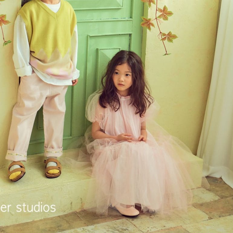 PAPER STUDIOS - Korean Children Fashion - #Kfashion4kids - Lena Cha Dress - 4