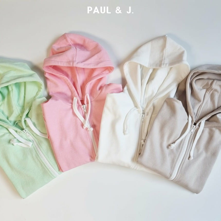 PAUL & J - Korean Children Fashion - #Kfashion4kids - Bliss Hood Zip-up Jacket