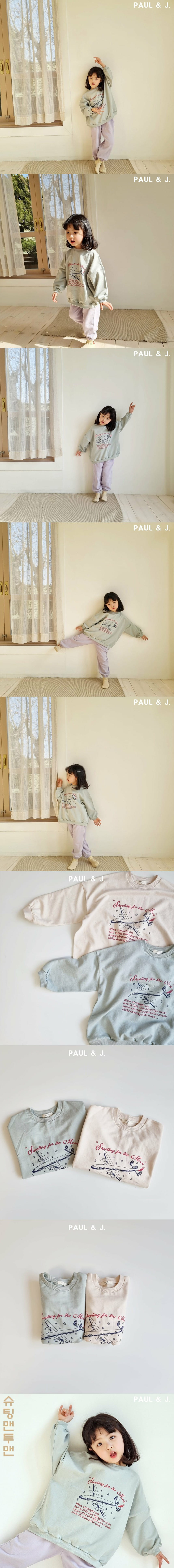 PAUL & J - Korean Children Fashion - #Kfashion4kids - Shooting Sweatshirt - 2