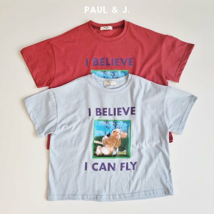 PAUL & J - Korean Children Fashion - #Kfashion4kids - Fly Bear Tee