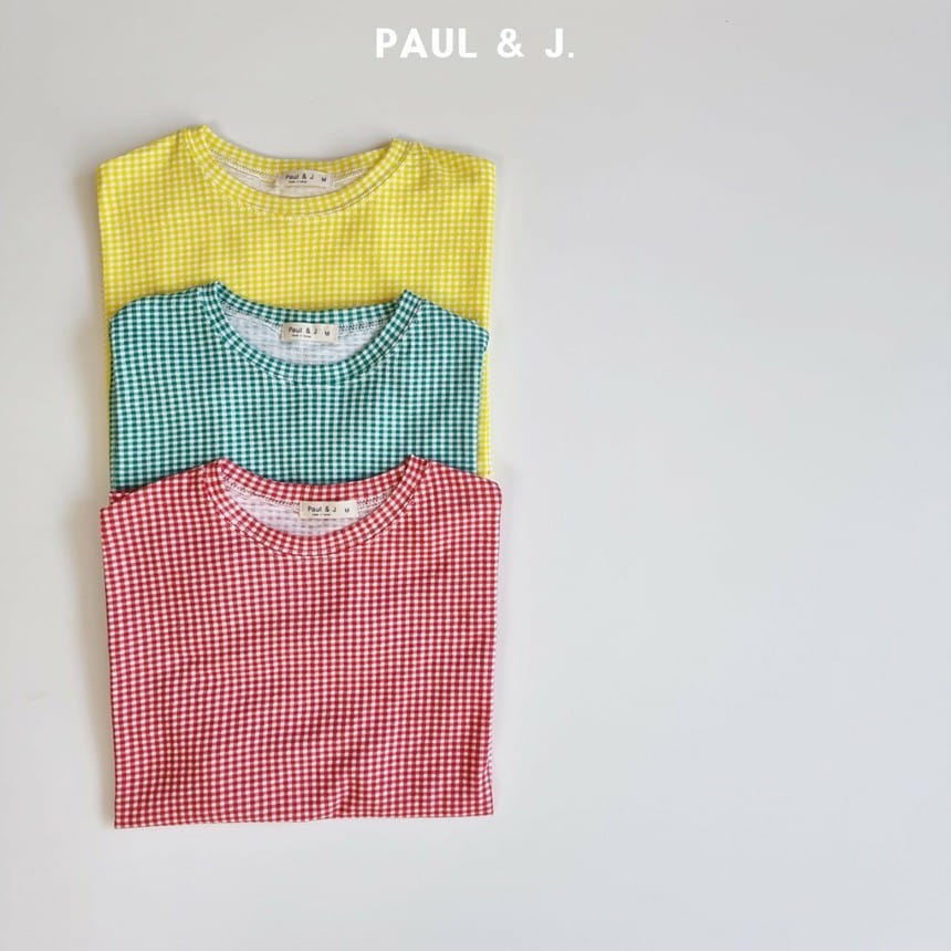 PAUL & J - Korean Children Fashion - #Kfashion4kids - Picnic Boxy Tee