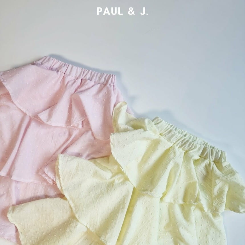 PAUL & J - Korean Children Fashion - #Kfashion4kids - Popcorn Cancan Skirt