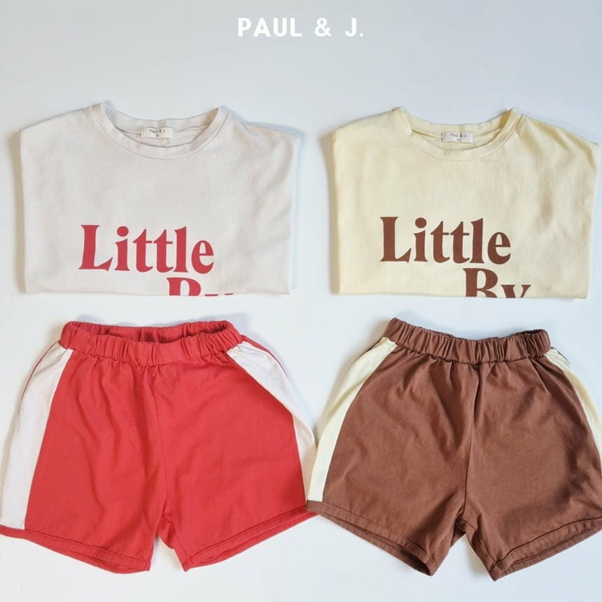 PAUL & J - Korean Children Fashion - #Kfashion4kids - Little Top Bottom Set