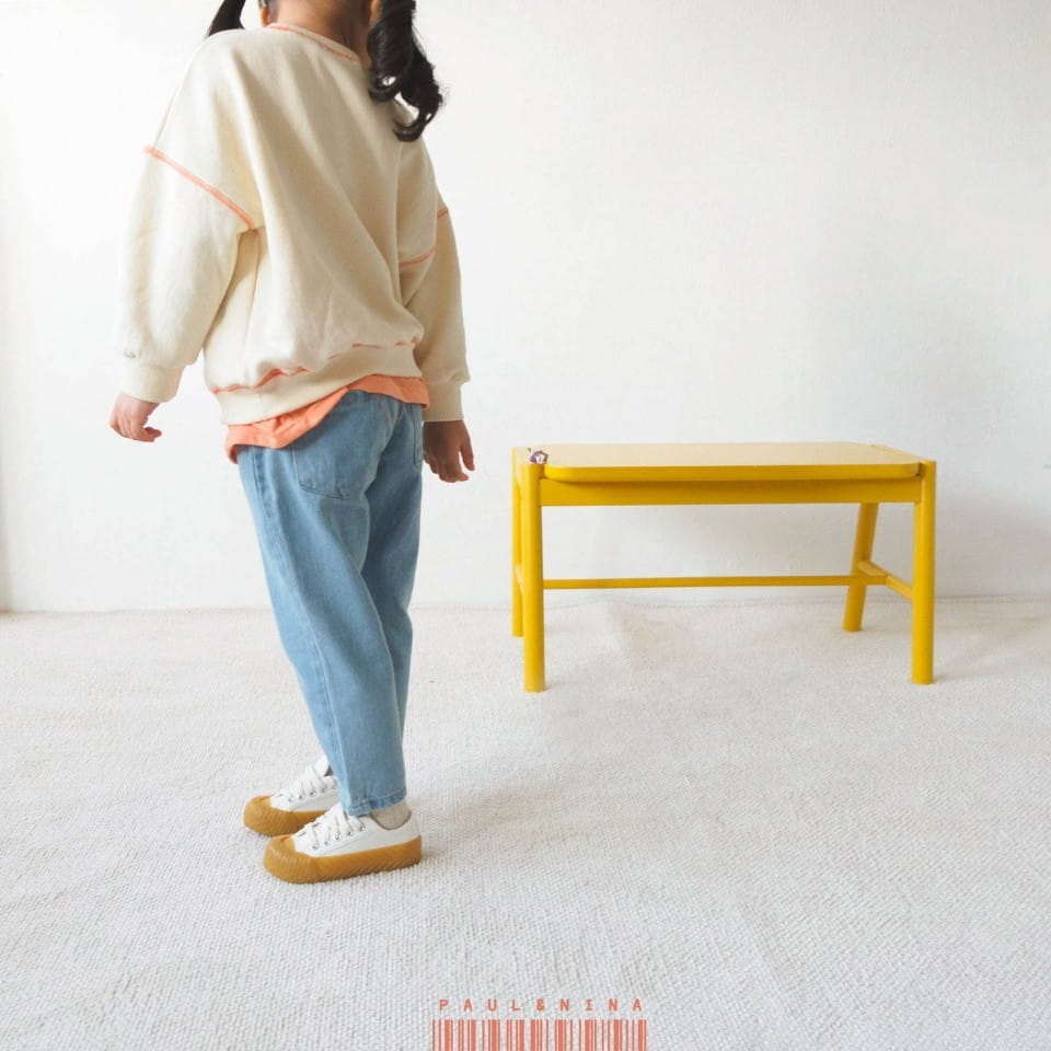 PAUL & NINA - Korean Children Fashion - #Kfashion4kids - Don't Ask Baggy Denim Pants - 2