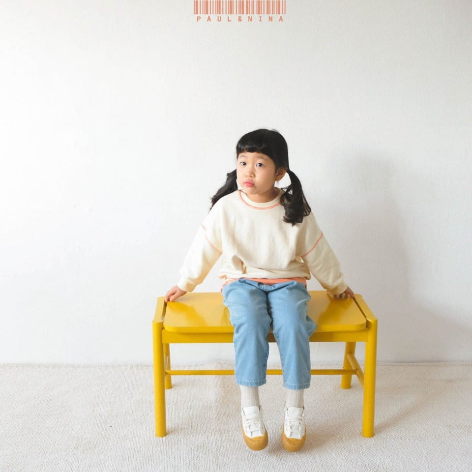 PAUL & NINA - Korean Children Fashion - #Kfashion4kids - Don't Ask Baggy Denim Pants - 4