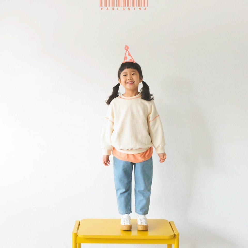 PAUL & NINA - Korean Children Fashion - #Kfashion4kids - Don't Ask Baggy Denim Pants - 5