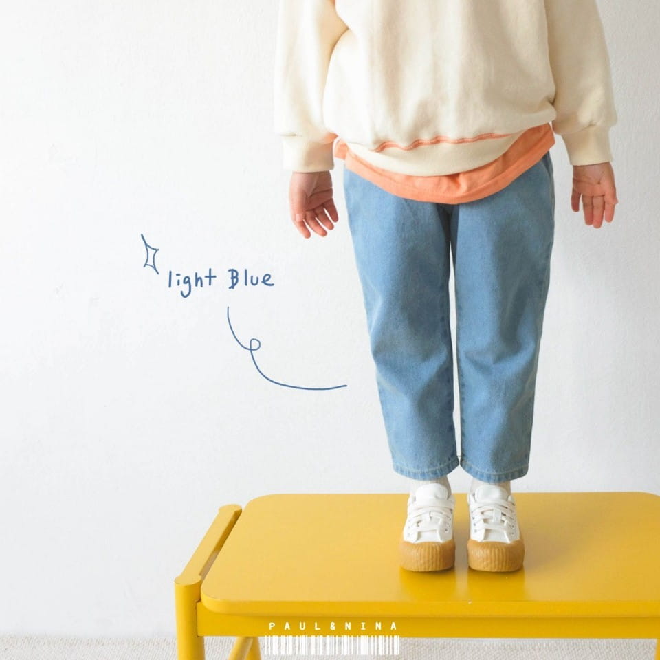 PAUL & NINA - Korean Children Fashion - #Kfashion4kids - Don't Ask Baggy Denim Pants - 6