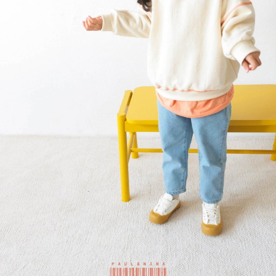PAUL & NINA - Korean Children Fashion - #Kfashion4kids - Don't Ask Baggy Denim Pants - 9