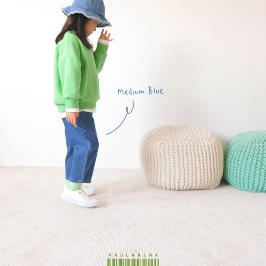 PAUL & NINA - Korean Children Fashion - #Kfashion4kids - 600 Gift Denim Pants