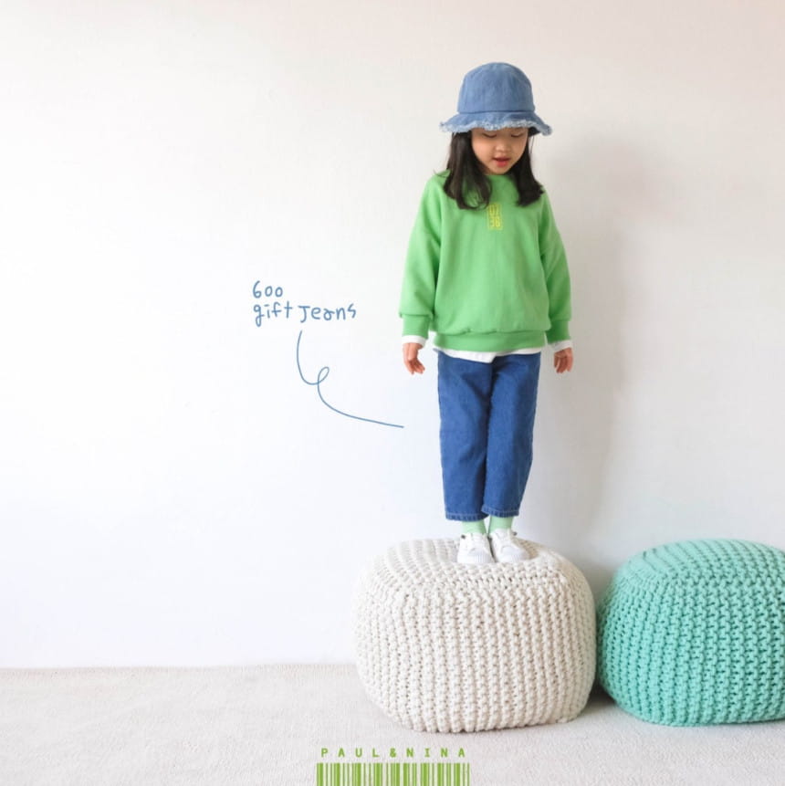 PAUL & NINA - Korean Children Fashion - #Kfashion4kids - 600 Gift Denim Pants - 4