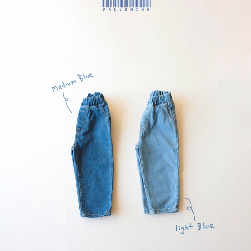 PAUL & NINA - Korean Children Fashion - #Kfashion4kids - 600 Gift Denim Pants - 9
