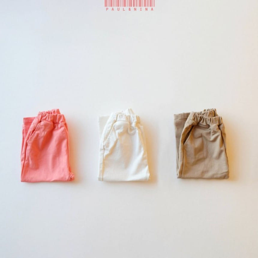 PAUL & NINA - Korean Children Fashion - #Kfashion4kids - Mommy Cheese Cotton Pants - 3
