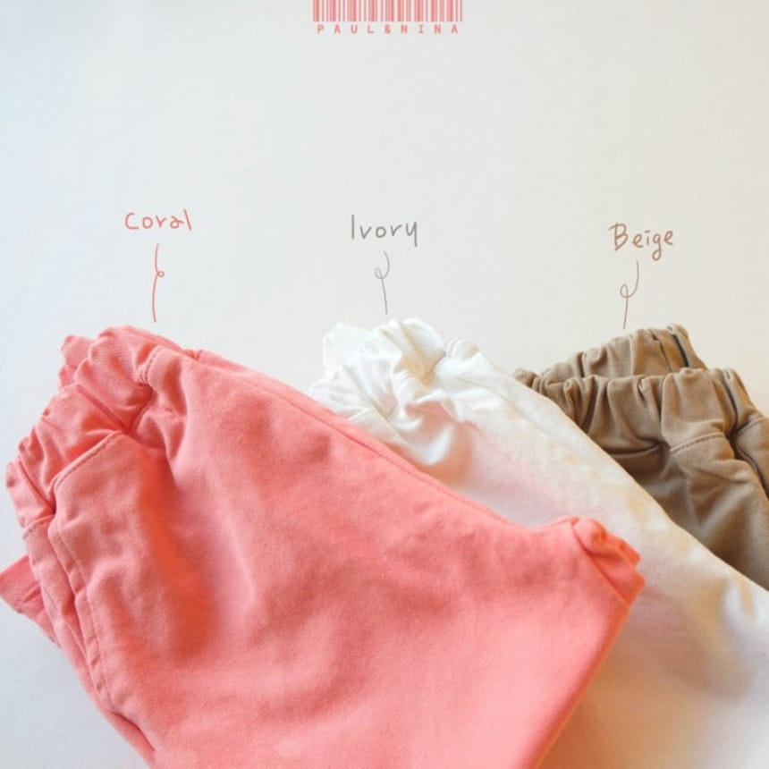 PAUL & NINA - Korean Children Fashion - #Kfashion4kids - Mommy Cheese Cotton Pants - 4
