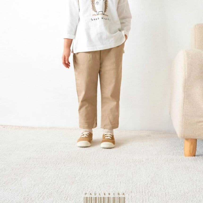 PAUL & NINA - Korean Children Fashion - #Kfashion4kids - Mommy Cheese Cotton Pants - 6