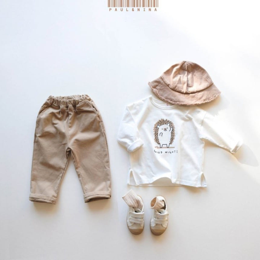 PAUL & NINA - Korean Children Fashion - #Kfashion4kids - Mommy Cheese Cotton Pants - 9