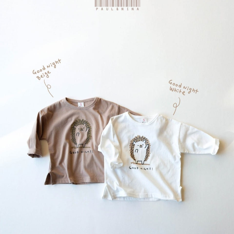 PAUL & NINA - Korean Children Fashion - #Kfashion4kids - Good Night Tee - 12