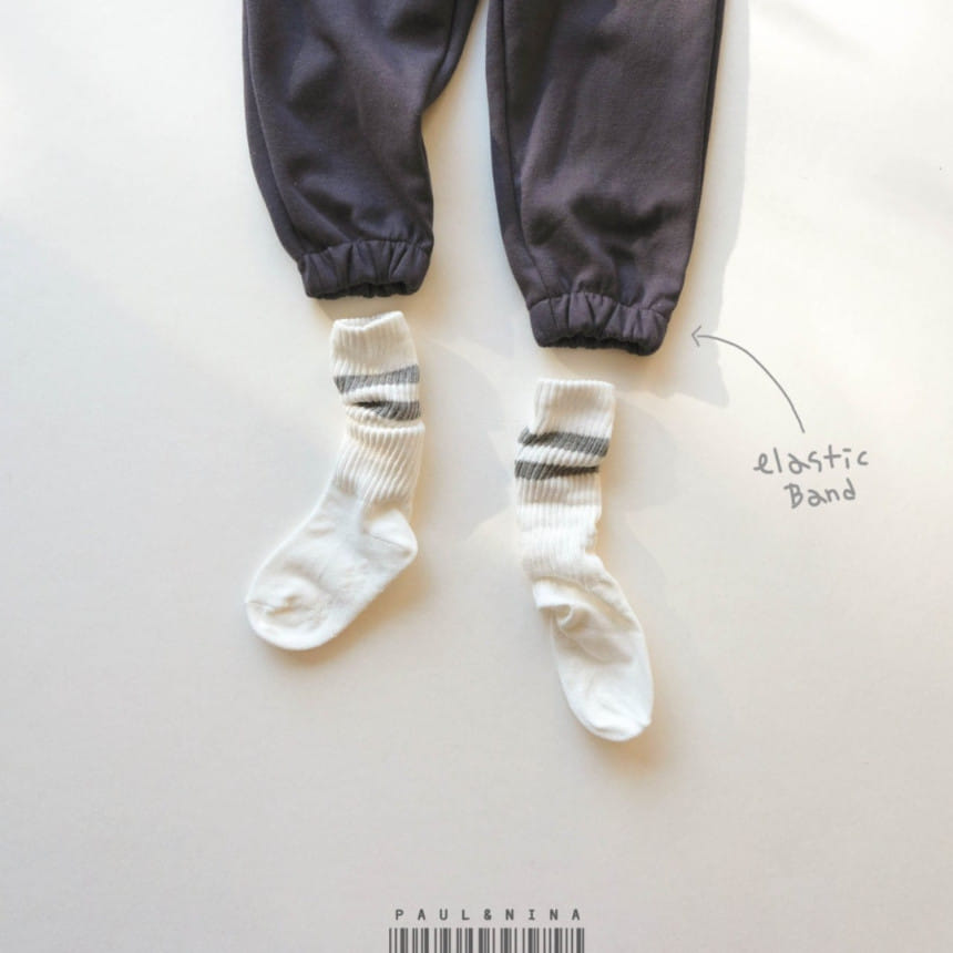 PAUL & NINA - Korean Children Fashion - #Kfashion4kids - Spring Jogger Traning Pants - 9