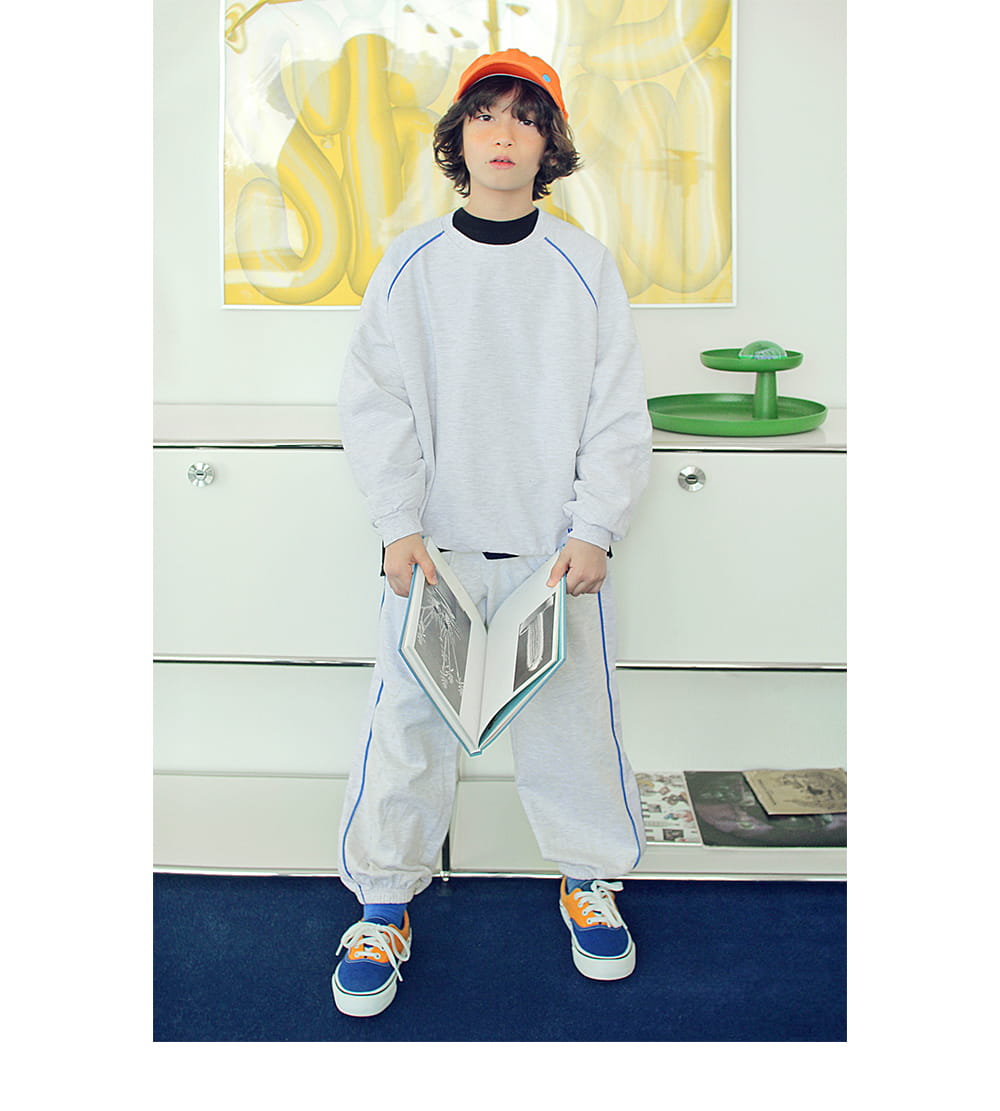 PEACH-CREAM - Korean Children Fashion - #Kfashion4kids - Mesina Sweatshirt