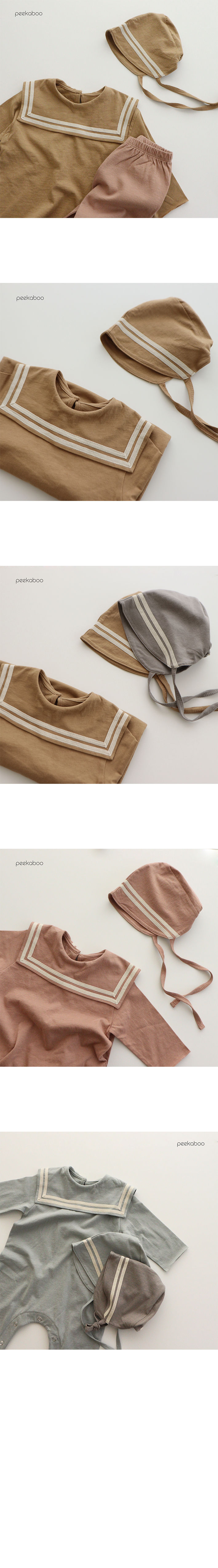 PEEKABOO - Korean Children Fashion - #Kfashion4kids - Sailor Bonnet