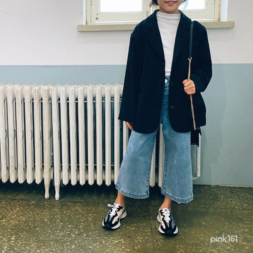 PINK151 - Korean Children Fashion - #Kfashion4kids - Wide Denim Pants