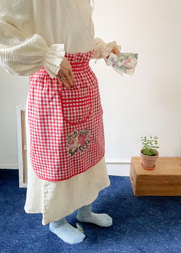 PINSON - Korean Children Fashion - #Kfashion4kids - Mom Sue Sue Apron
