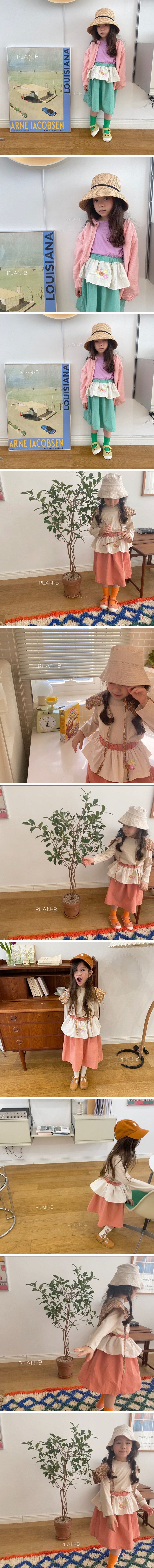 PLAN B - Korean Children Fashion - #Kfashion4kids - Choir of Angle Skirt