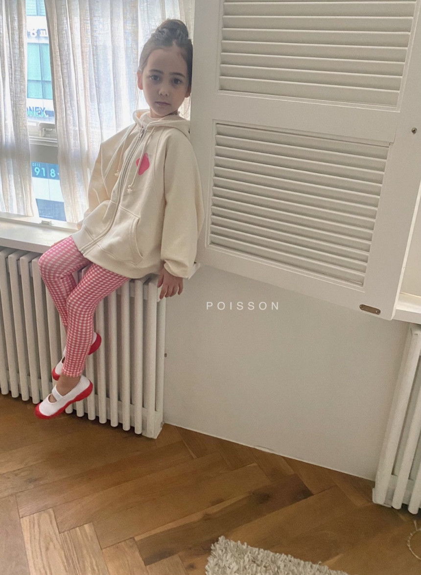POISSON - Korean Children Fashion - #Kfashion4kids - Check Leggings - 2