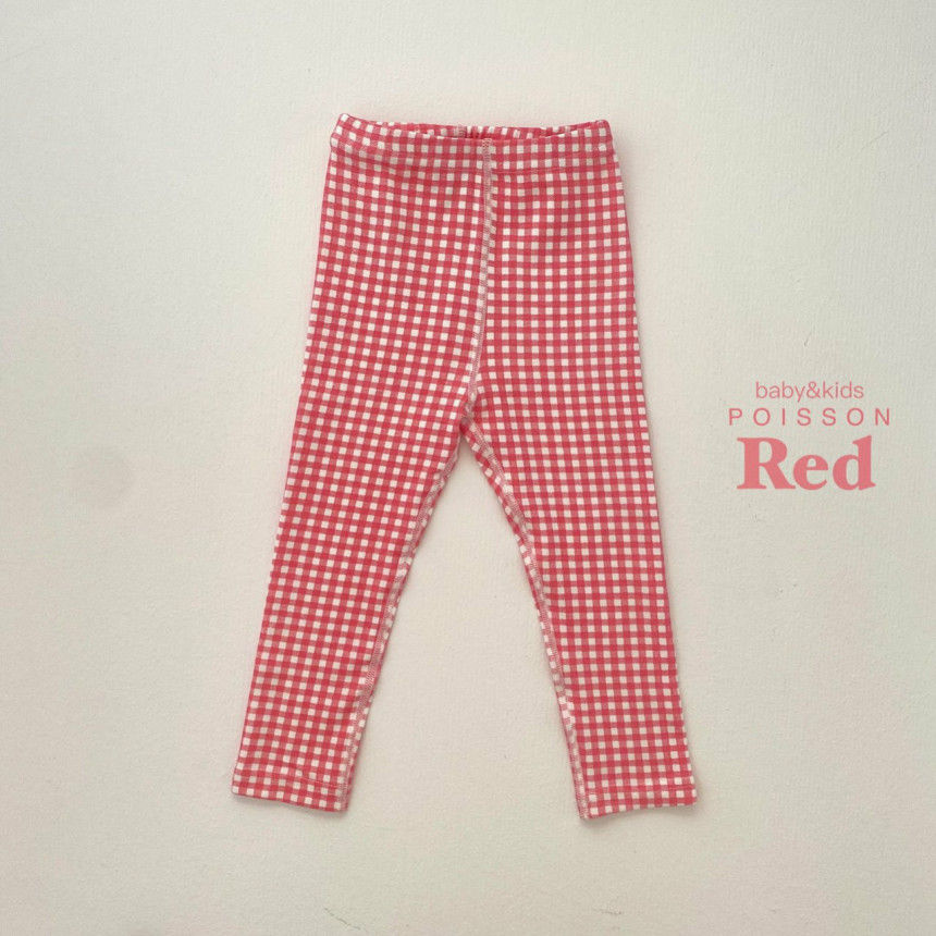 POISSON - Korean Children Fashion - #Kfashion4kids - Check Leggings - 5