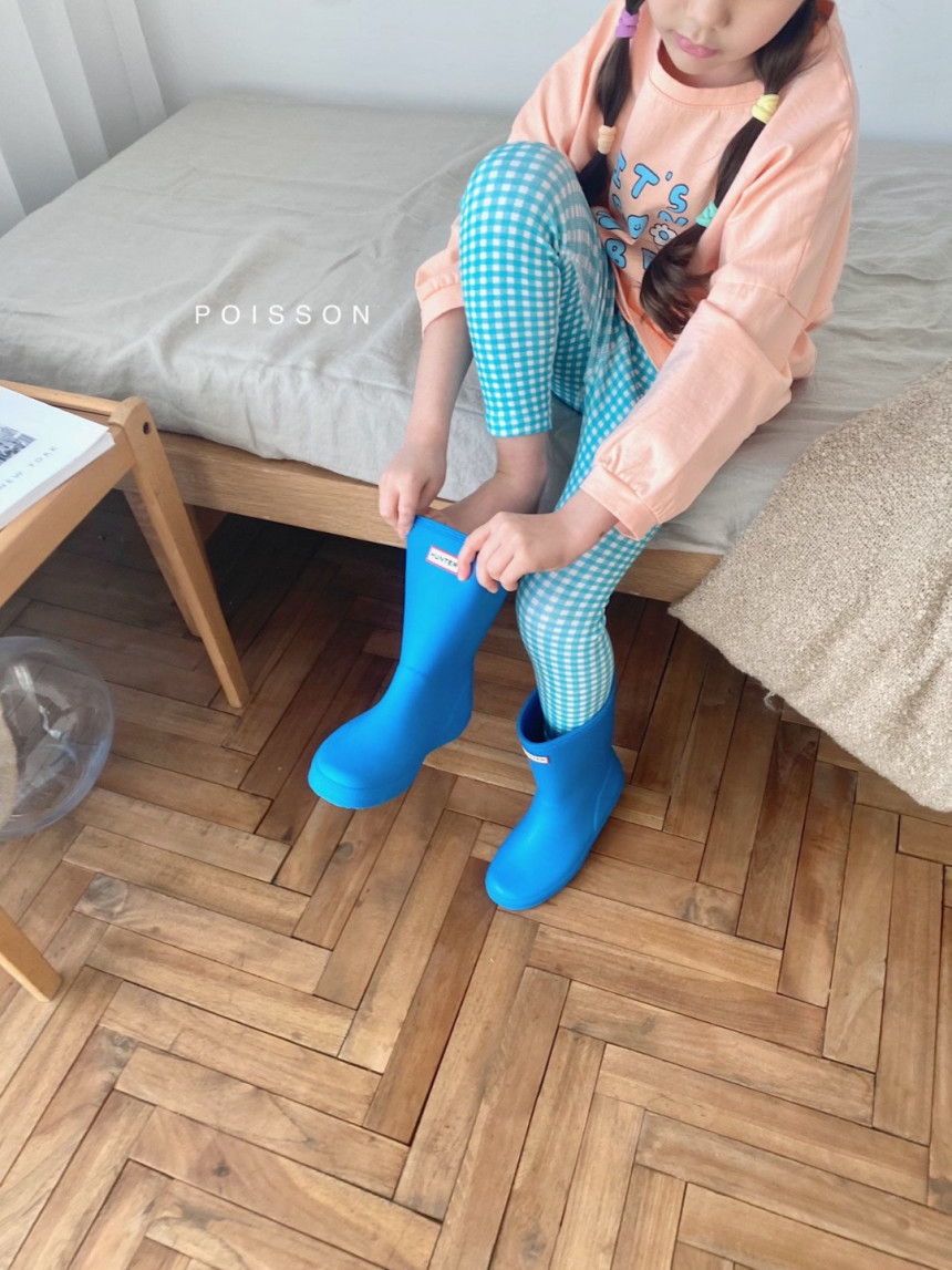POISSON - Korean Children Fashion - #Kfashion4kids - Check Leggings - 7