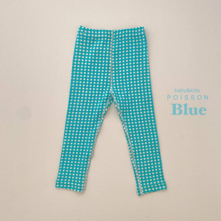 POISSON - Korean Children Fashion - #Kfashion4kids - Check Leggings - 8
