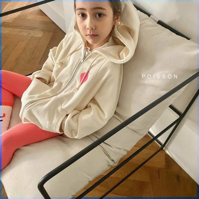 POISSON - Korean Children Fashion - #Kfashion4kids - Glan Hoody Zip-up Jacket - 12