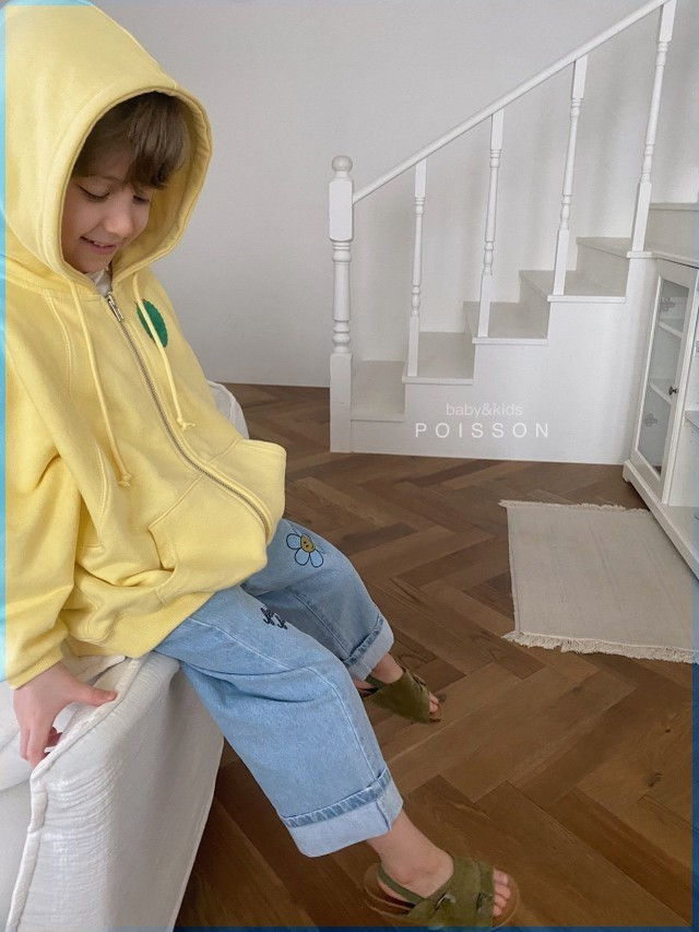 POISSON - Korean Children Fashion - #Kfashion4kids - Glan Hoody Zip-up Jacket - 2