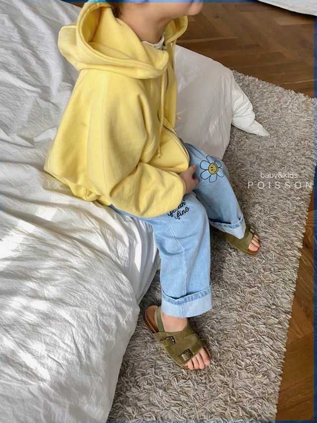 POISSON - Korean Children Fashion - #Kfashion4kids - Glan Hoody Zip-up Jacket - 3