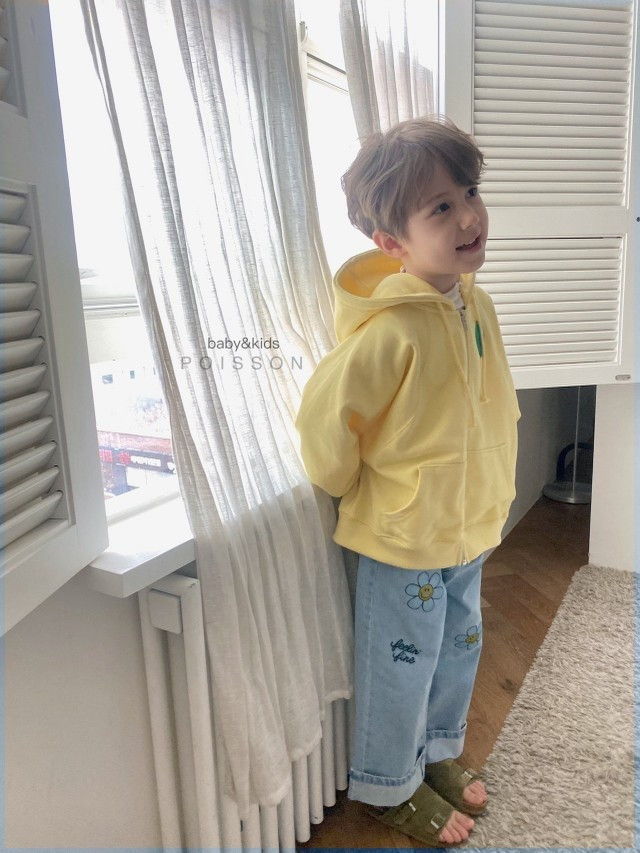 POISSON - Korean Children Fashion - #Kfashion4kids - Glan Hoody Zip-up Jacket - 6