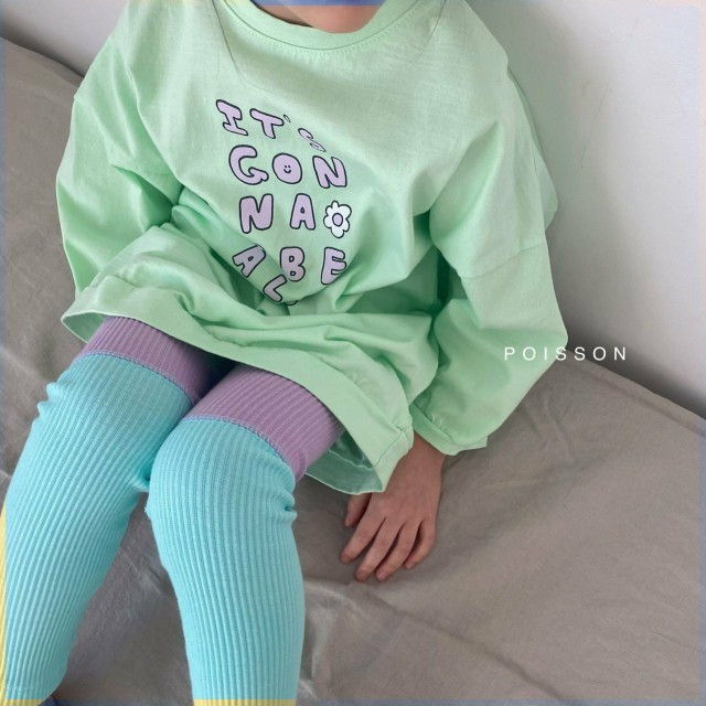 POISSON - Korean Children Fashion - #Kfashion4kids - Cirlcle Long Tee