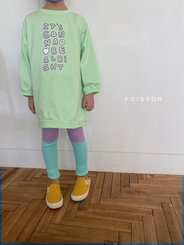 POISSON - Korean Children Fashion - #Kfashion4kids - Cirlcle Long Tee - 3