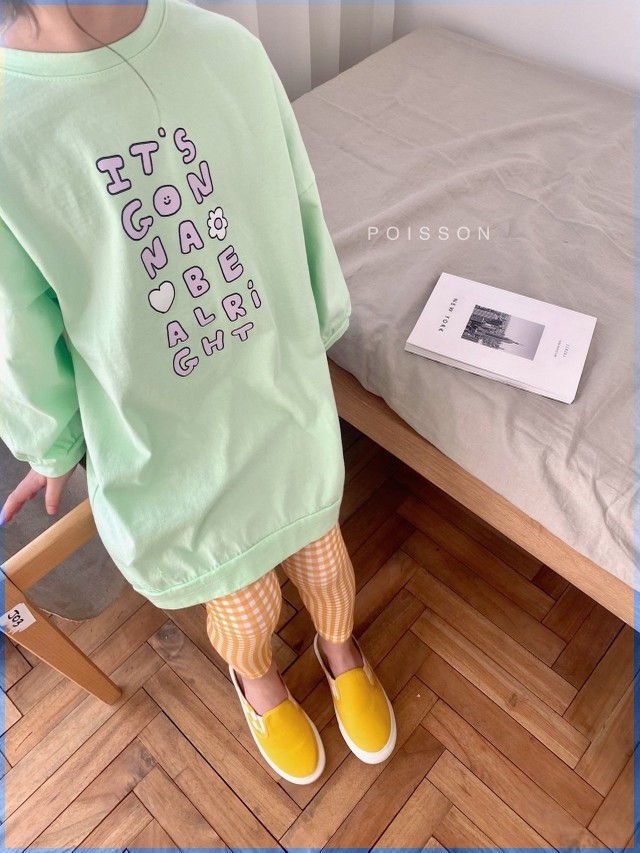POISSON - Korean Children Fashion - #Kfashion4kids - Cirlcle Long Tee - 4