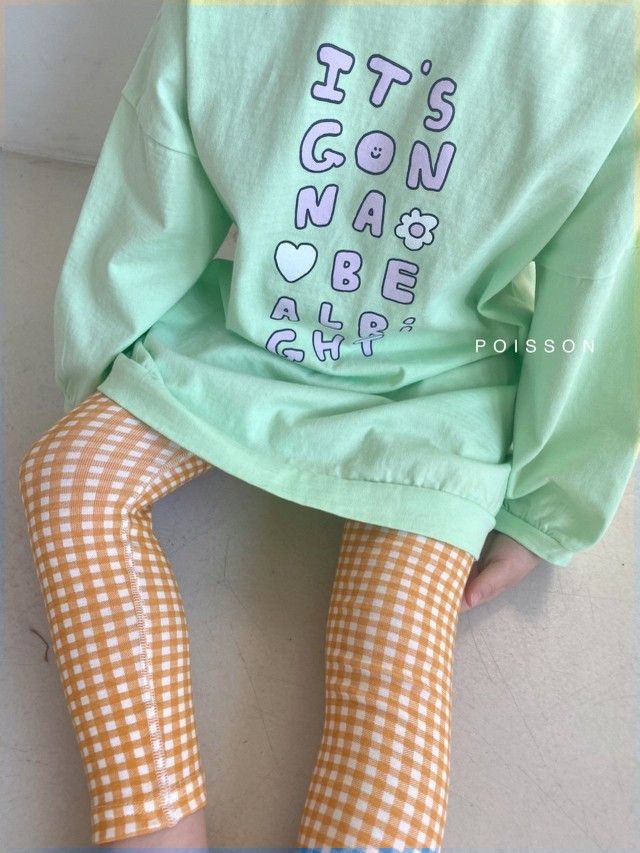 POISSON - Korean Children Fashion - #Kfashion4kids - Cirlcle Long Tee - 5