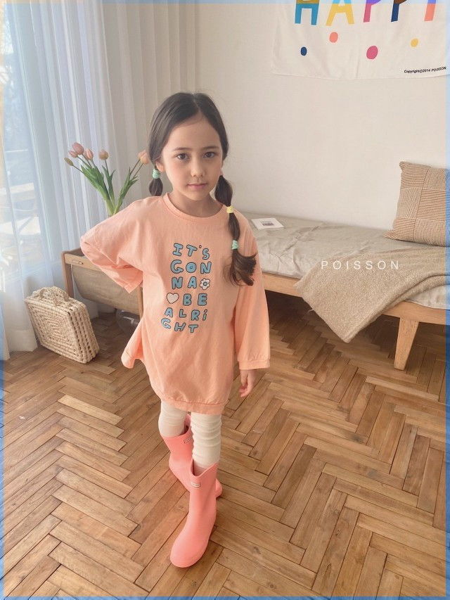 POISSON - Korean Children Fashion - #Kfashion4kids - Cirlcle Long Tee - 7