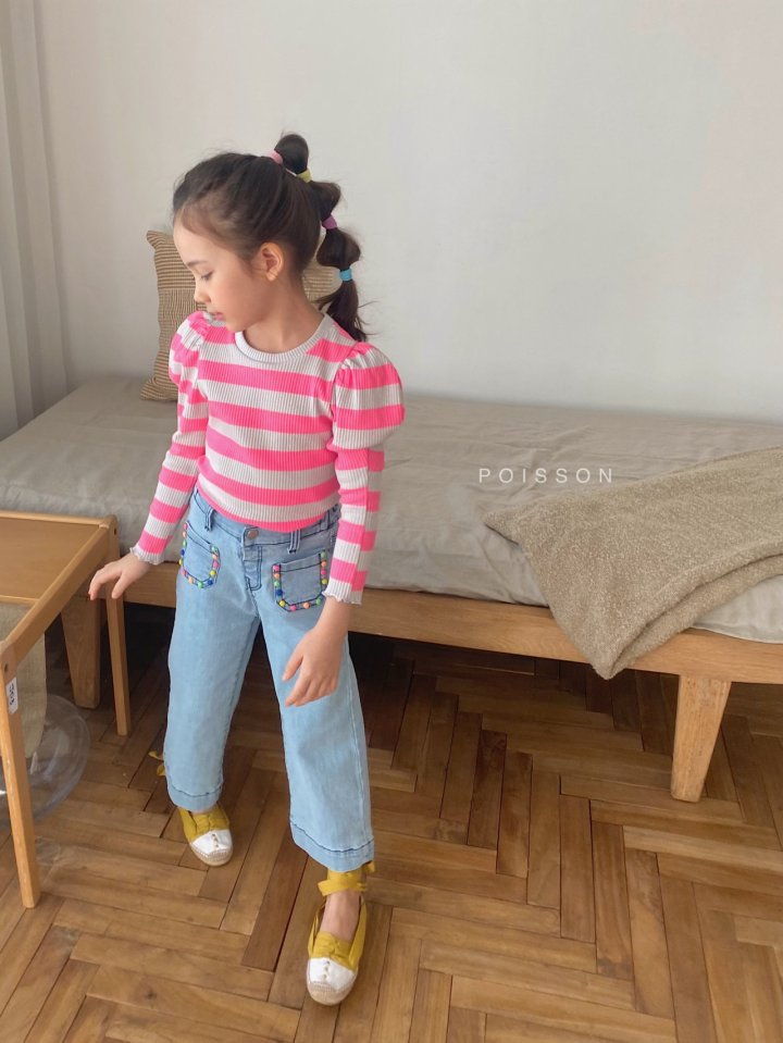 POISSON - Korean Children Fashion - #Kfashion4kids - Retro Denim Pants - 10