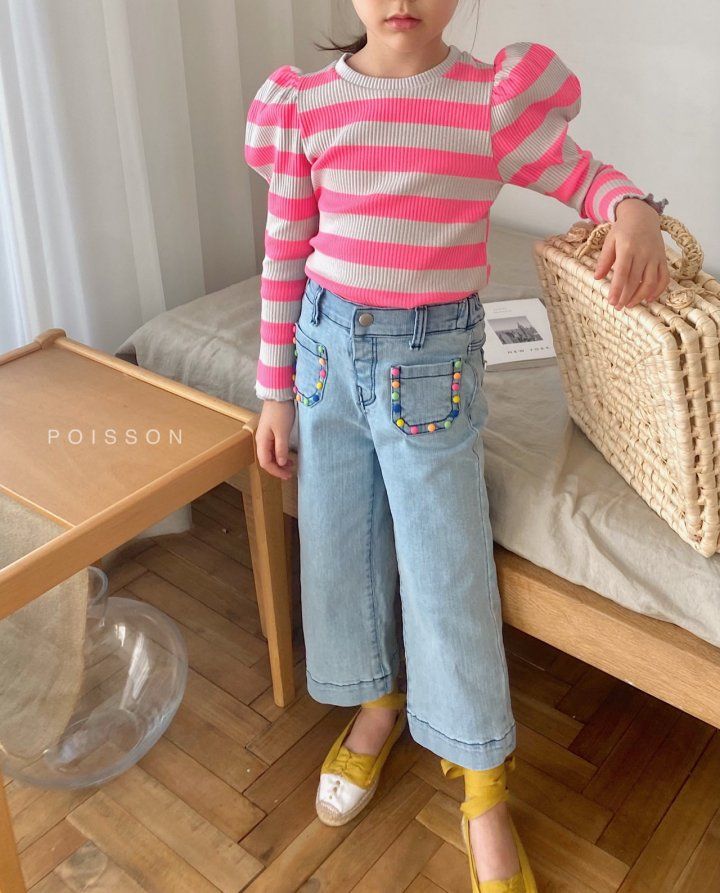 POISSON - Korean Children Fashion - #Kfashion4kids - Retro Denim Pants - 4
