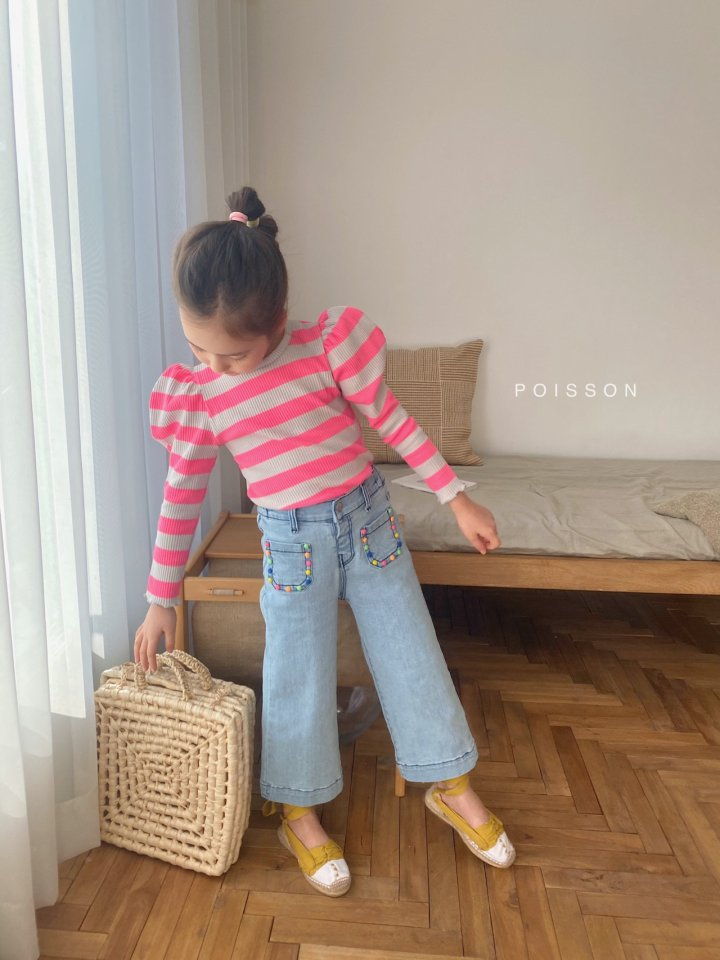 POISSON - Korean Children Fashion - #Kfashion4kids - Retro Denim Pants - 6