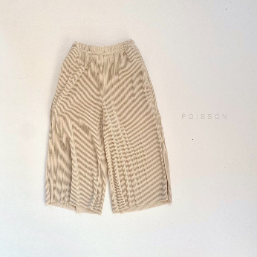 POISSON - Korean Children Fashion - #Kfashion4kids - Pleats Wide Pants - 2